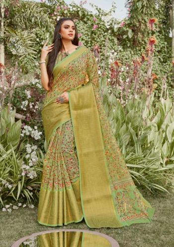 Sangam Anaya Linen Saree wholesaler