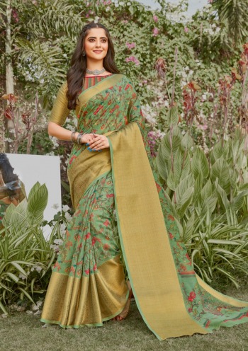 Sangam Anaya Linen Saree wholesaler