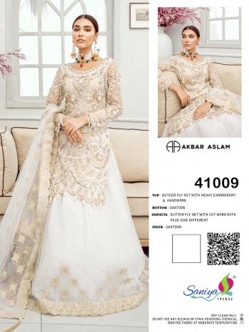 Saniya Trendz Akbar Aslam Hit Design Pakistani Suits