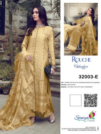 Saniya Trendz Rouche Pakistani Suits wholesaler