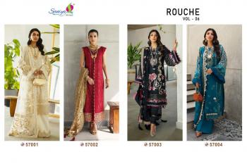 Saniya trendz Rouche vol 6 Pakistani Suits