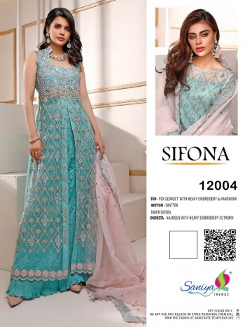 Saniya trendz Sifona pakistani Suits catalog wholesale