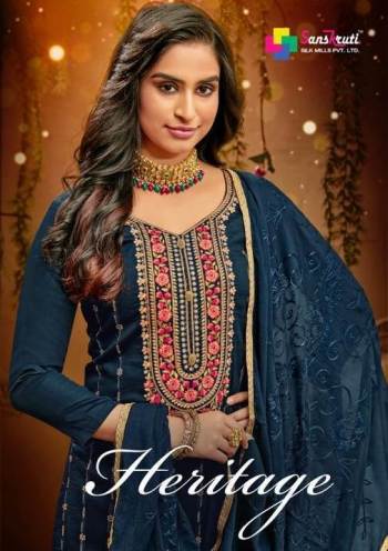 Sanskruti-Heritage-Jam-Silk-Salwar-kameez-catalog-1