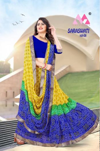 Saraswati vol 6 Georgette Daily wear Saree wholesaler