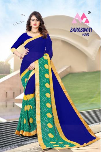 Saraswati vol 6 Georgette Daily wear Saree wholesaler