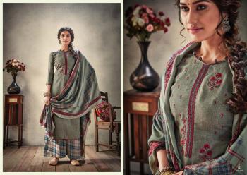 Sargam Print Mariyam pashmina Winter salwar kameez