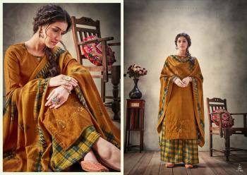 Sargam Print Mariyam pashmina Winter salwar kameez