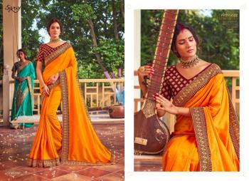 Saroj Afreen Vichitra Silk saree catalog wholesaler