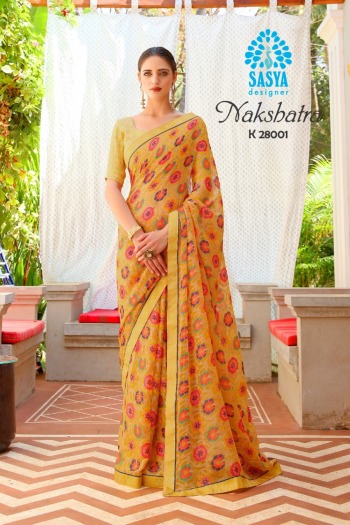 Sasya designer Nakshtra Saree buy wholesale price