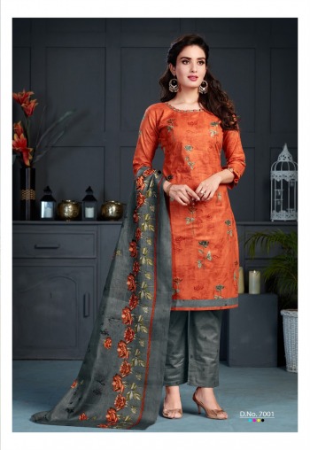 SC Laadki vol 7 Cotton dress material Wholesaler