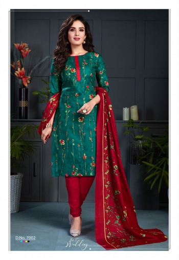 SC Laadki vol 7 Cotton dress material Wholesaler