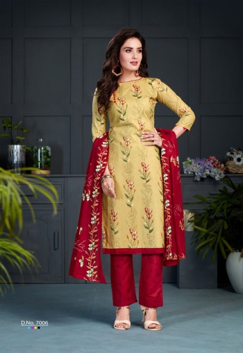 SC Laadki vol 7 Cotton dress material Wholesaler