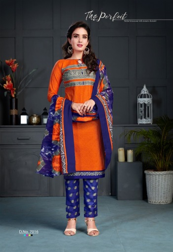 SC Laadki vol 7 Cotton dress material Wholesaler