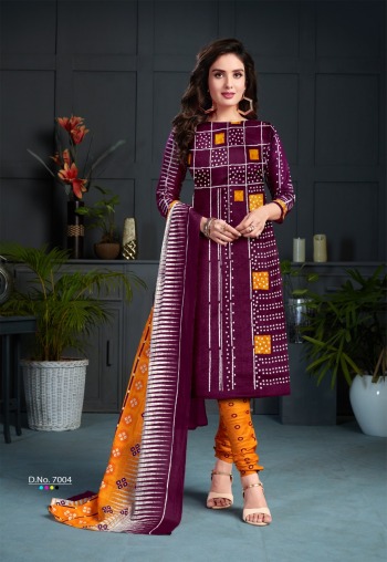 SC Laadki vol 7 Cotton dress material Wholesaler