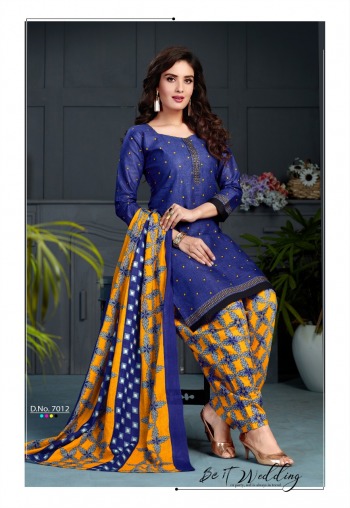 SC Laadki vol 7 Cotton dress material Wholesaler