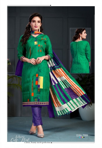 SC Laadki vol 7 Cotton dress material Wholesaler