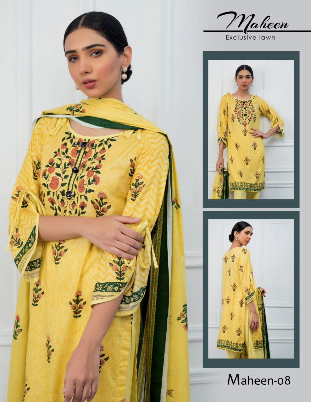 Buy pakistani lawn cotton dress 
