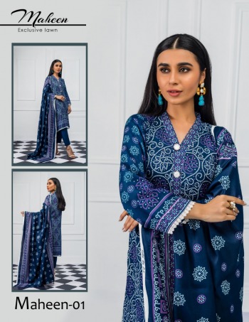 Seasky Maheen Lawn 2020 Pakistani Lawn Dress wholesale Price