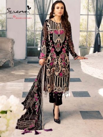 Serene Adan Libas Georgette pakistani Suits wholesaler