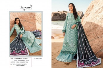 Serene Noor Lawn Cambric Pakistani Suits wholesaler