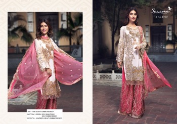 Serene Zebtan Georgette Pakistani Suits