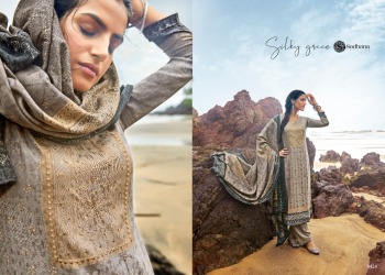 Shadhana Ghazal Pashmina Winter Salwar kameez wholesaler