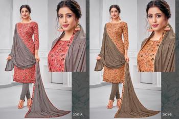 Shagun Lifestyle Ras malai vol 2 Churidar Dress material