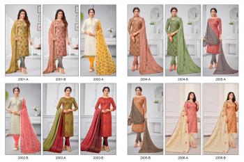 Shagun Lifestyle Ras malai vol 2 Churidar Dress material