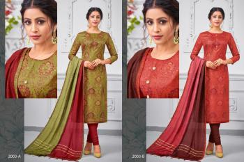 Shagun Lifestyle Ras malai vol 2 Churidar Dress material