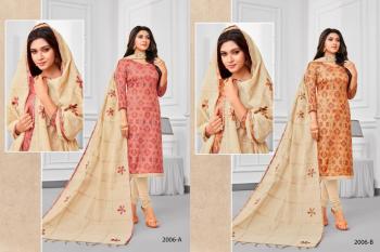 Shagun Lifestyle Ras malai vol 2 Churidar Dress material