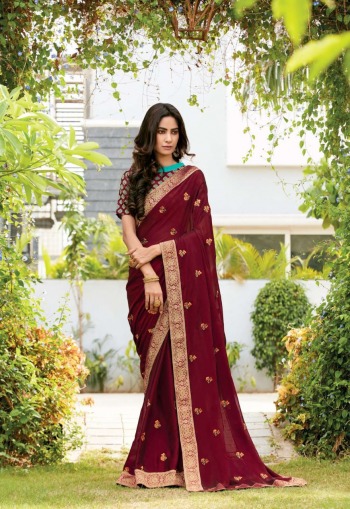 Shangrila-Paalki-Vol-2-Soft-Silk-Sobar-Border-New-Designer-Work-Saree-Wholesaler-9