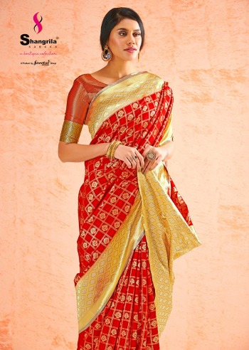 Shangrila Tejasvi Silk Wedding Saree catalog Wholesaler