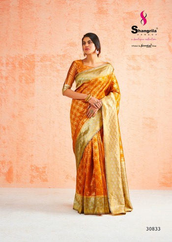 Shangrila Tejasvi Silk Wedding Saree catalog Wholesaler