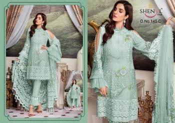 Shenyl fab Colour Georgette pakistani suits