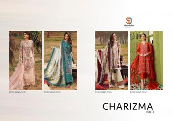 Shraddha Designer Charizma vol 3 Cambric Cotton pakistani Suits