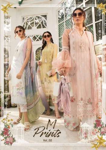 Shraddha Designer M print vol 2 pakistani Suits