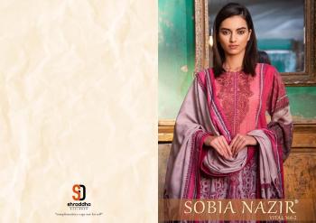 Shraddha Designer Sobia Nazir vital vol 2 lawn Cotton pakistani Suits