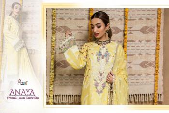 Shree Fab Anaya Festival Lawn Collection Pakistani Suits