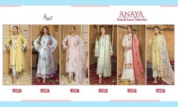 Shree Fab Anaya Festival Lawn Collection Pakistani Suits