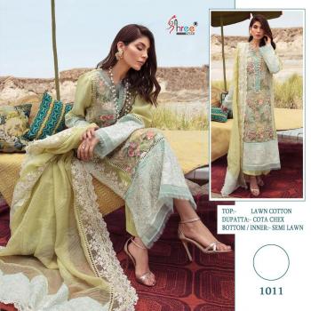 Shree fab Crimson premium Lawn pakistani Suits wholesaler