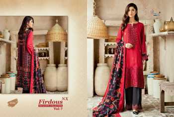 Shree Fab Firdous Exclusive Collection 7 Nx pakistani Suits