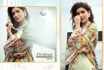 Shree fab Firdous Exclusive Collection vol 8 pakistani Suits