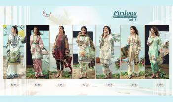 Shree fab Firdous Exclusive Collection vol 8 pakistani Suits