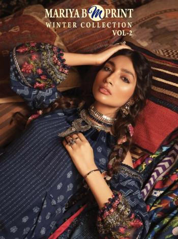 Shree fab maria b m print winter Collection 2 Pakistani Woollen Suits