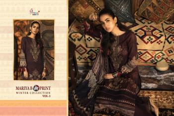 Shree fab maria b m print winter Collection 2 Pakistani Woollen Suits