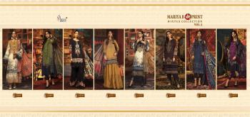 Shree fab maria b m print winter Collection 2 Pakistani Woollen Suits