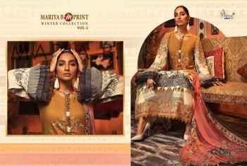 Shree fab maria b m print winter Collection 2 Pakistani Woollen Suits