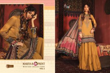 Shree fab maria b m print winter Collection 2 Pakistani Woollen Suits