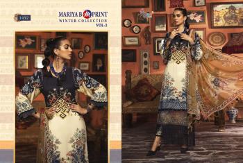 Shree fab maria b m print winter Collection 2 Pakistani Woollen Suits