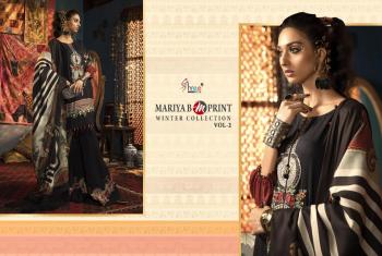 Shree fab maria b m print winter Collection 2 Pakistani Woollen Suits